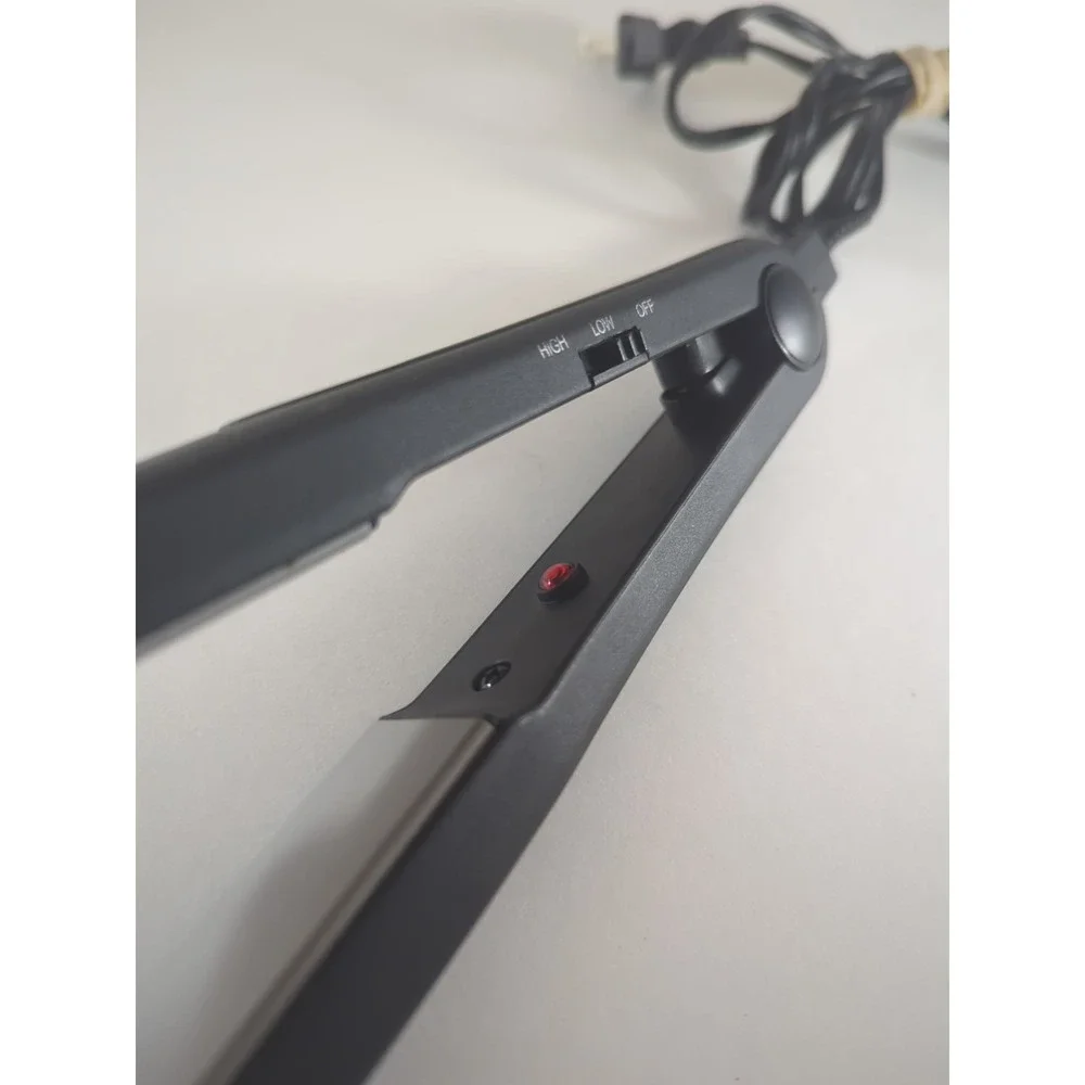 Revlon RVST2043 Ceramic Hair Straightener Flat Iron‎ Black 1 Inch Plates TESTED